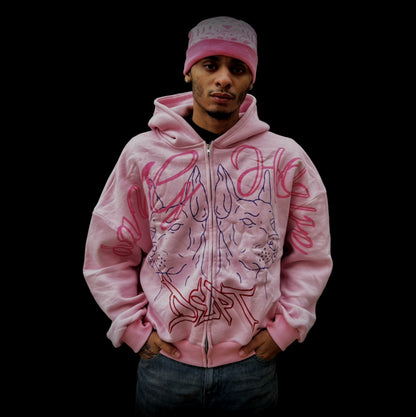 “PINK P.O.D” Zip-Up